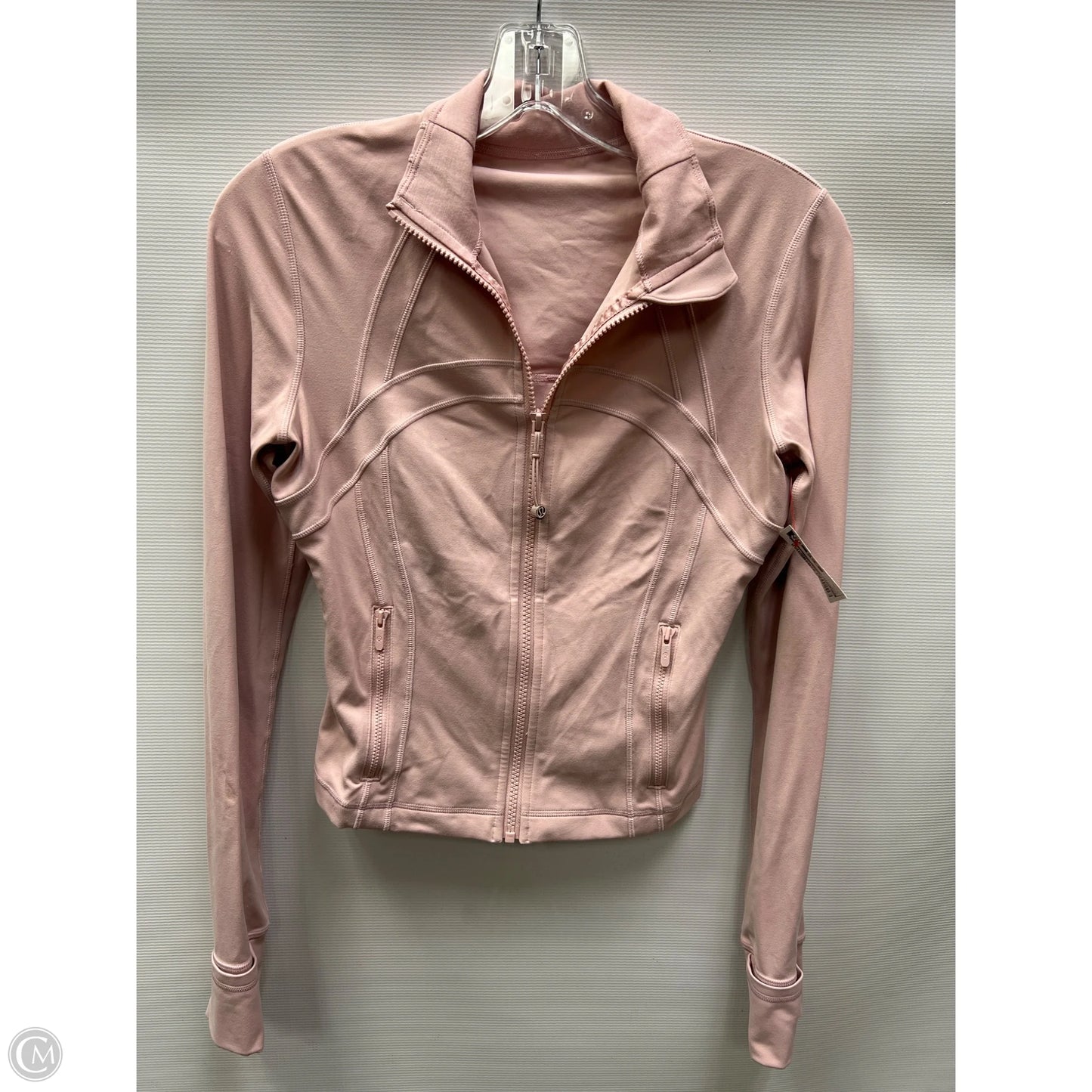 Athletic Jacket By Lululemon In Pink, Size: 6