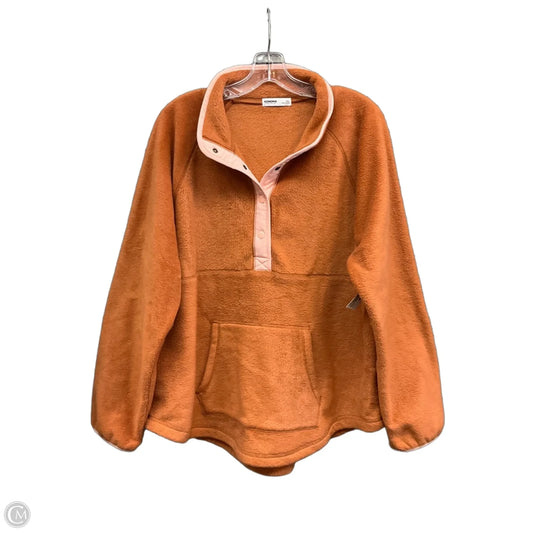 Jacket Fleece By Sonoma In Orange, Size: Xxl