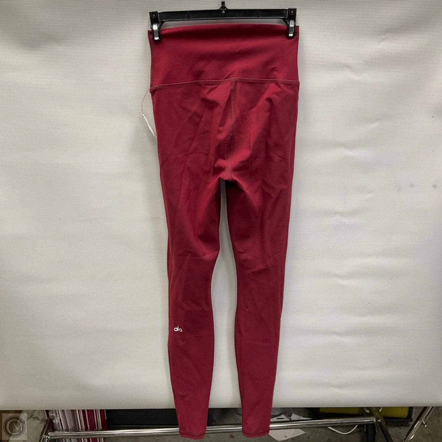 Athletic Leggings By Alo In Red, Size: S