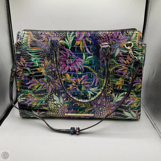 Handbag Designer By Brahmin, Size: Large