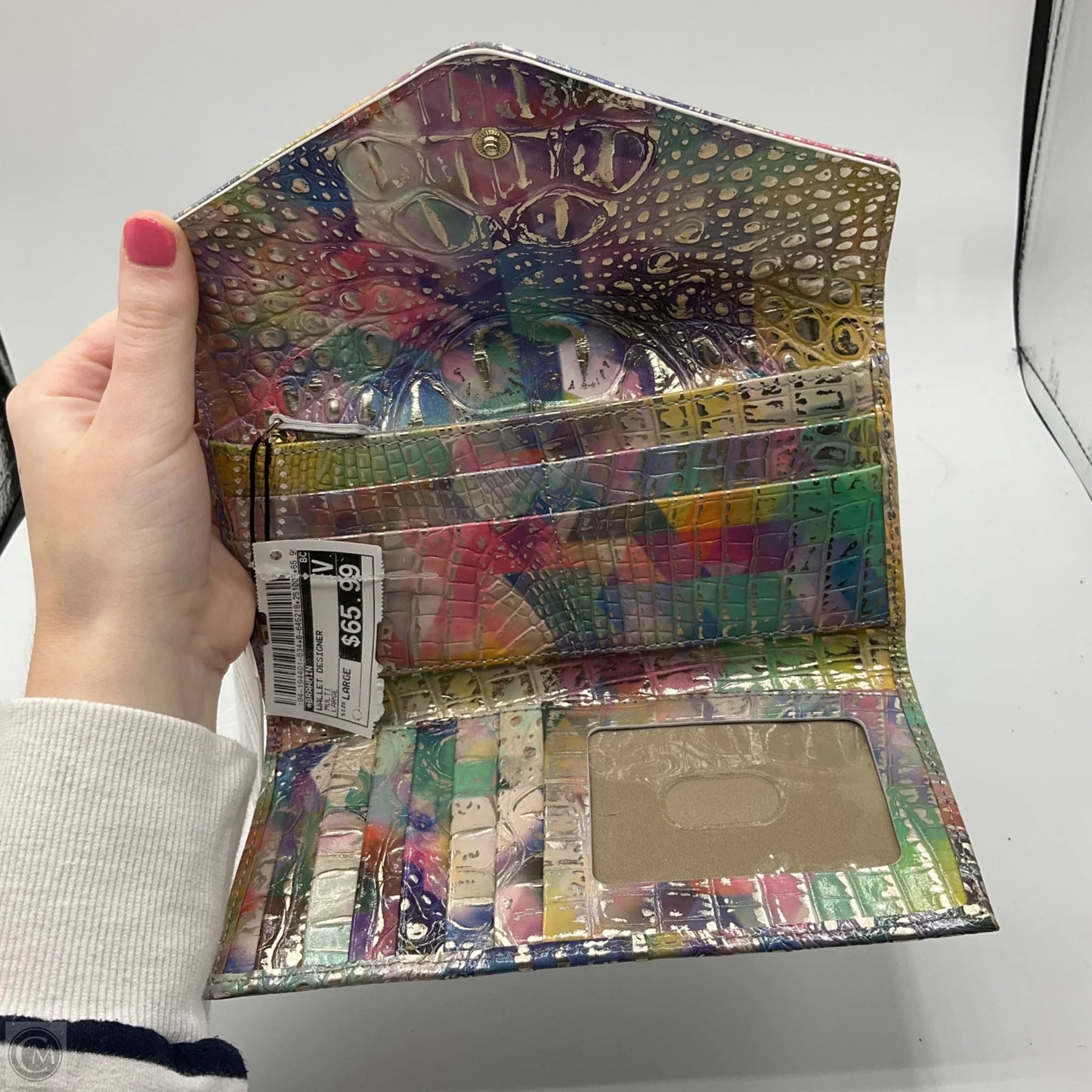 Wallet Designer By Brahmin, Size: Large