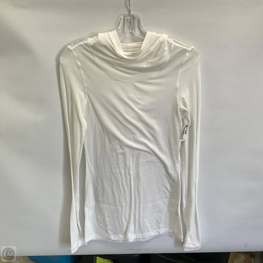 Athletic Sweatshirt Hoodie By Lululemon In Grey, Size: S