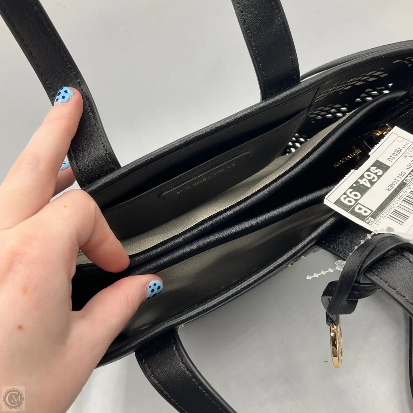 Crossbody Designer By Michael Kors, Size: Medium