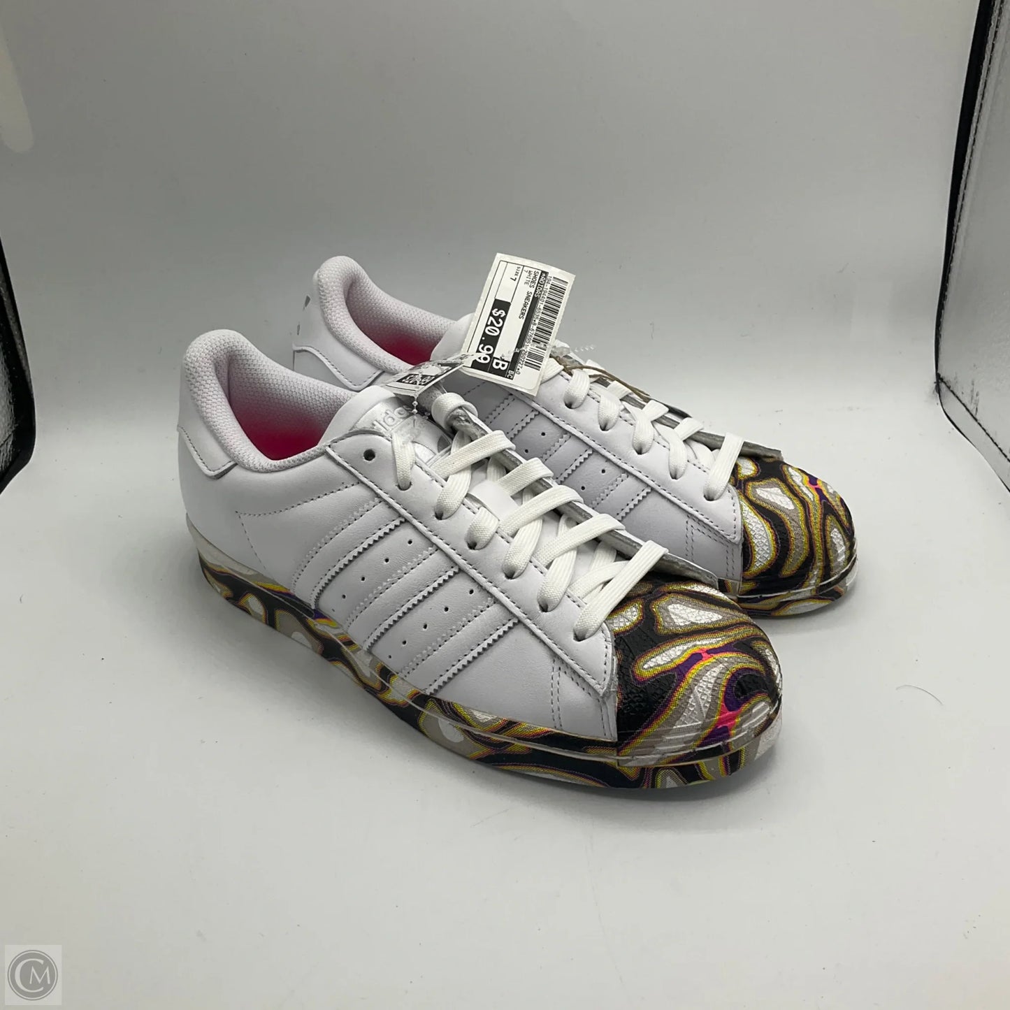 Shoes Sneakers By Adidas In White, Size: 7