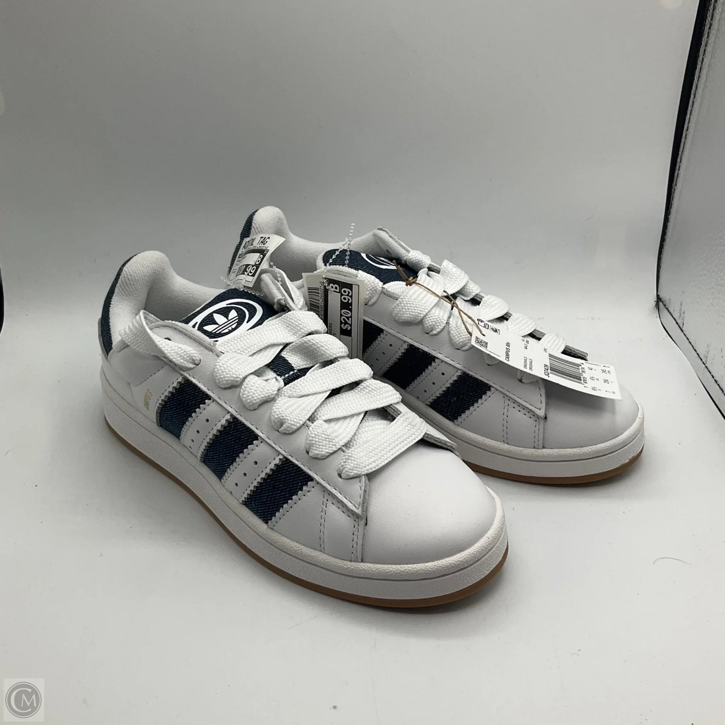 Shoes Sneakers By Adidas In Blue & White, Size: 7