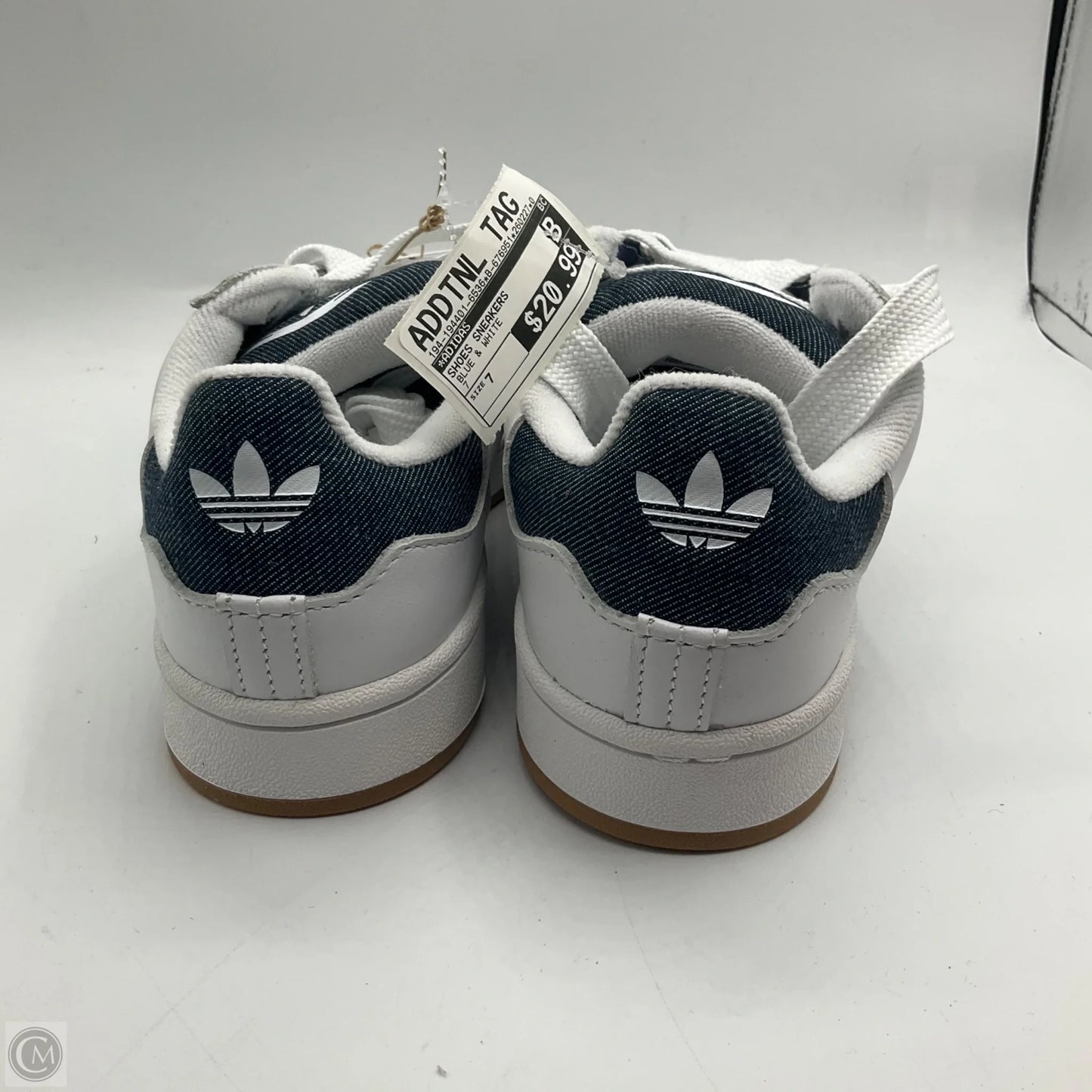 Shoes Sneakers By Adidas In Blue & White, Size: 7