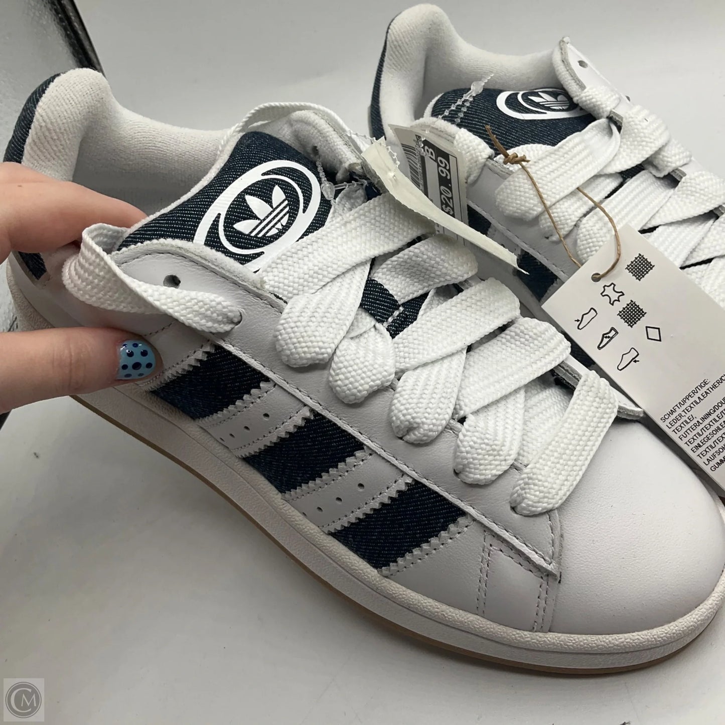 Shoes Sneakers By Adidas In Blue & White, Size: 7