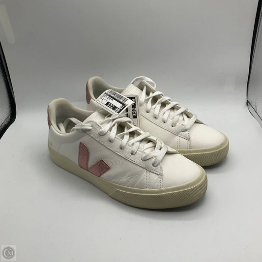 Shoes Sneakers By Veja In Pink & White, Size: 9