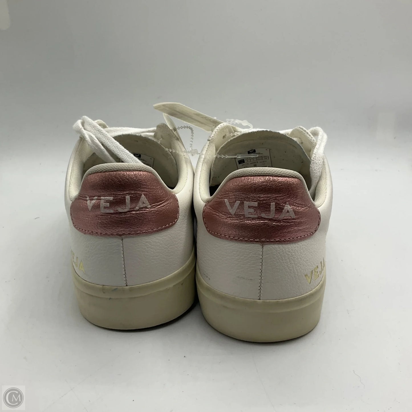 Shoes Sneakers By Veja In Pink & White, Size: 9