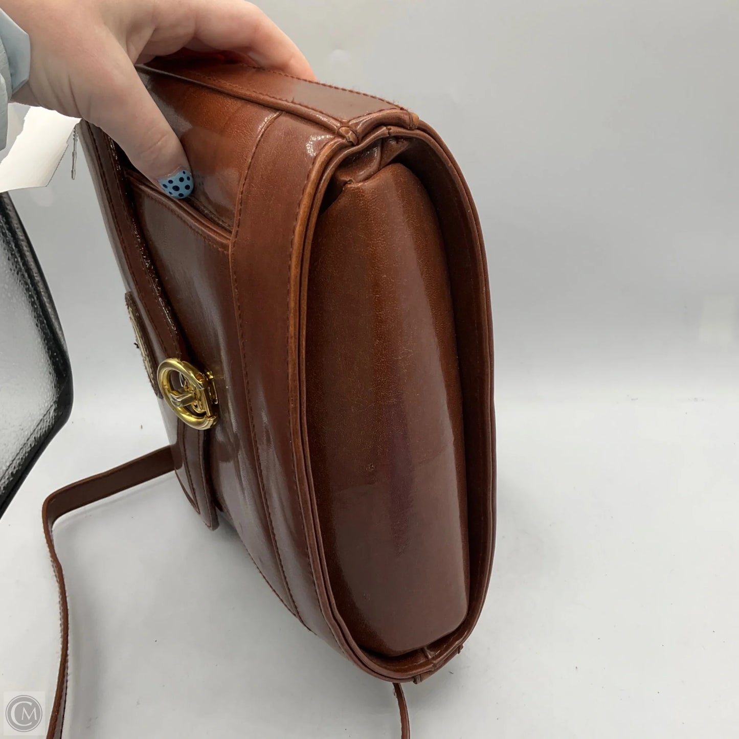 Wallet Leather By Perry Ellis, Size: Large