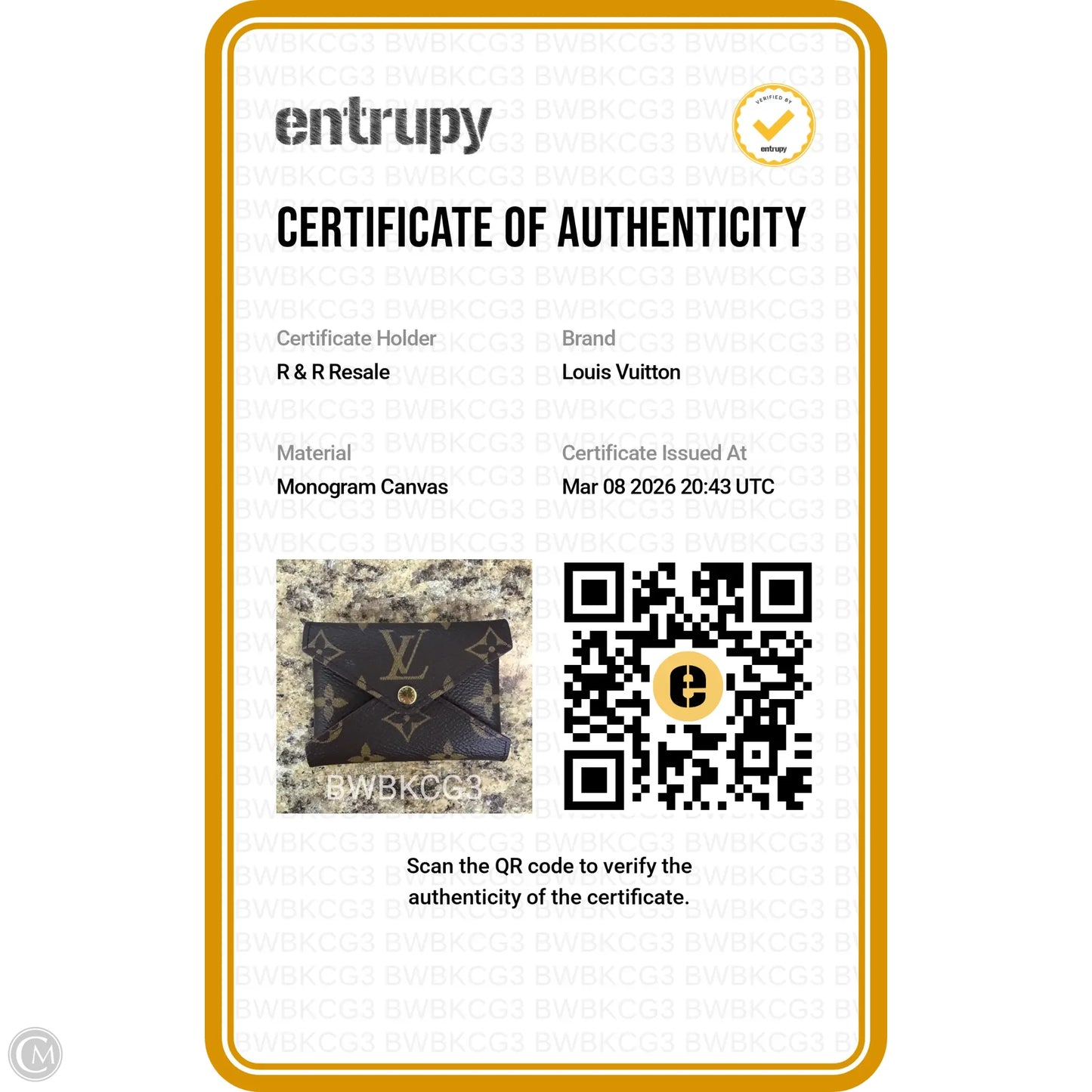 Wallet Luxury Designer By Louis Vuitton, Size: Small