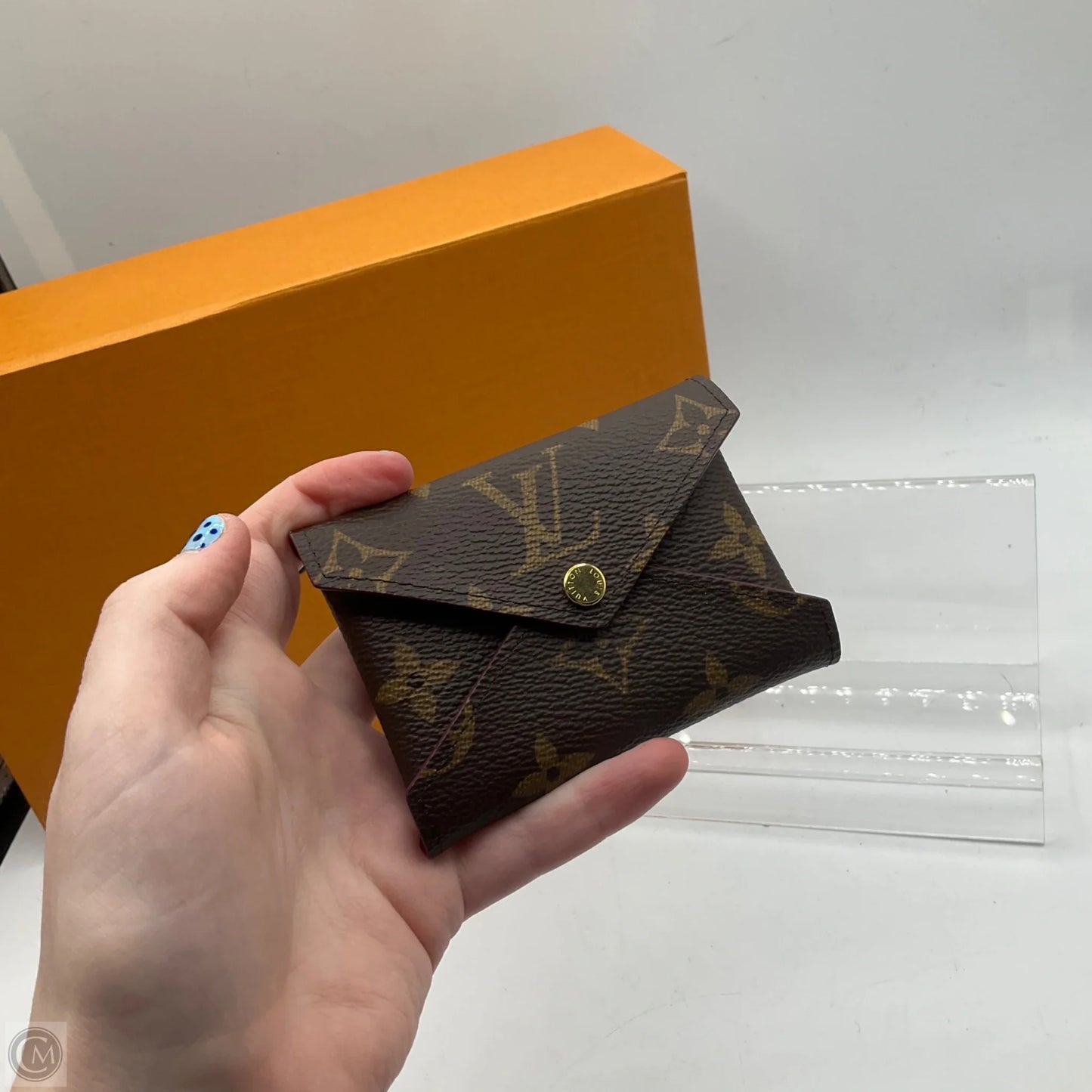 Wallet Luxury Designer By Louis Vuitton, Size: Small