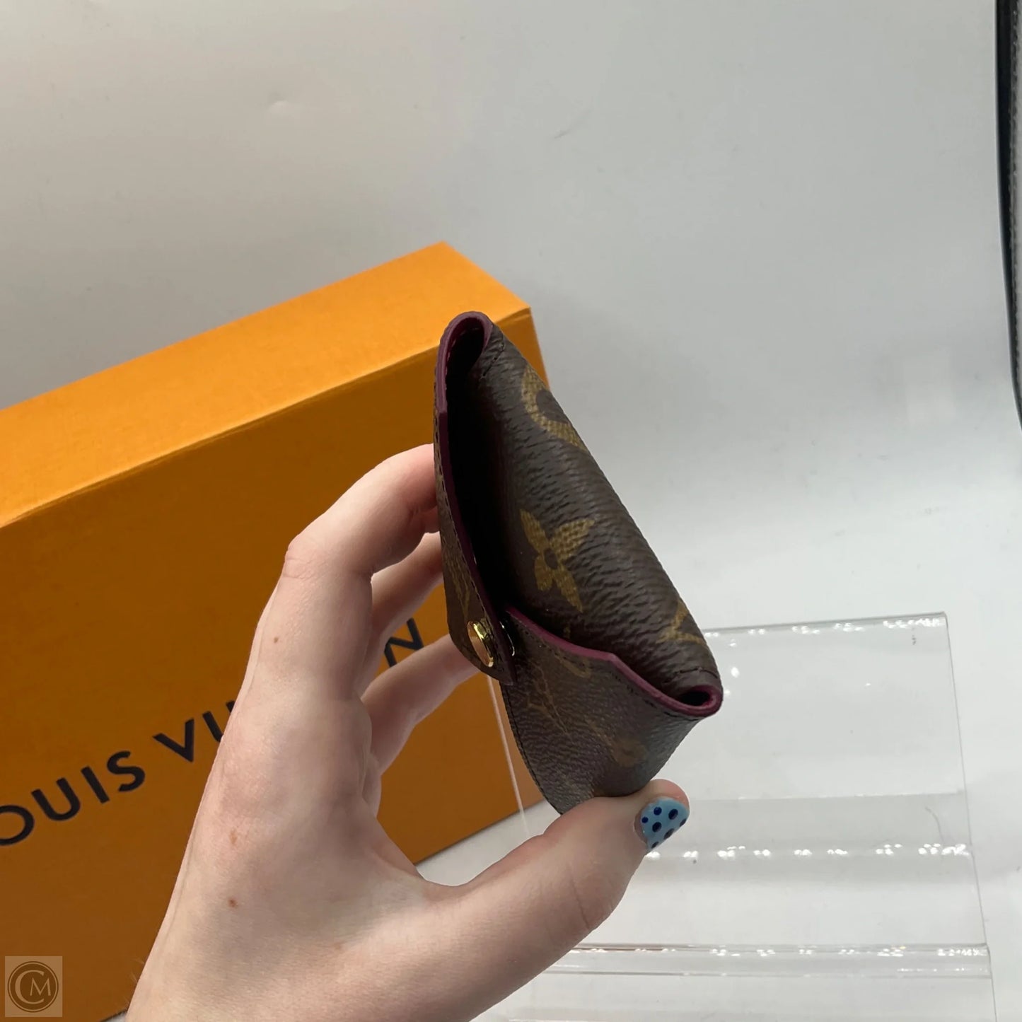 Wallet Luxury Designer By Louis Vuitton, Size: Small