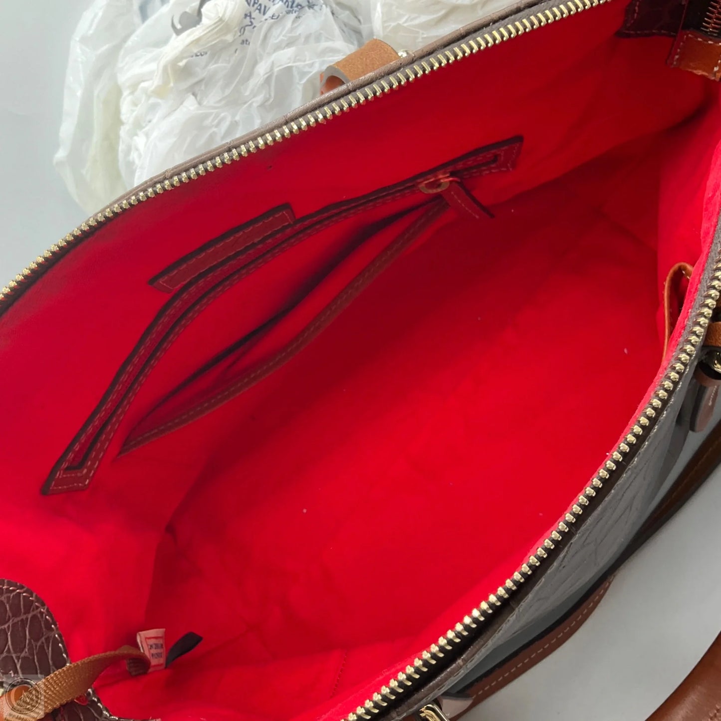 Handbag Designer By Dooney And Bourke, Size: Large