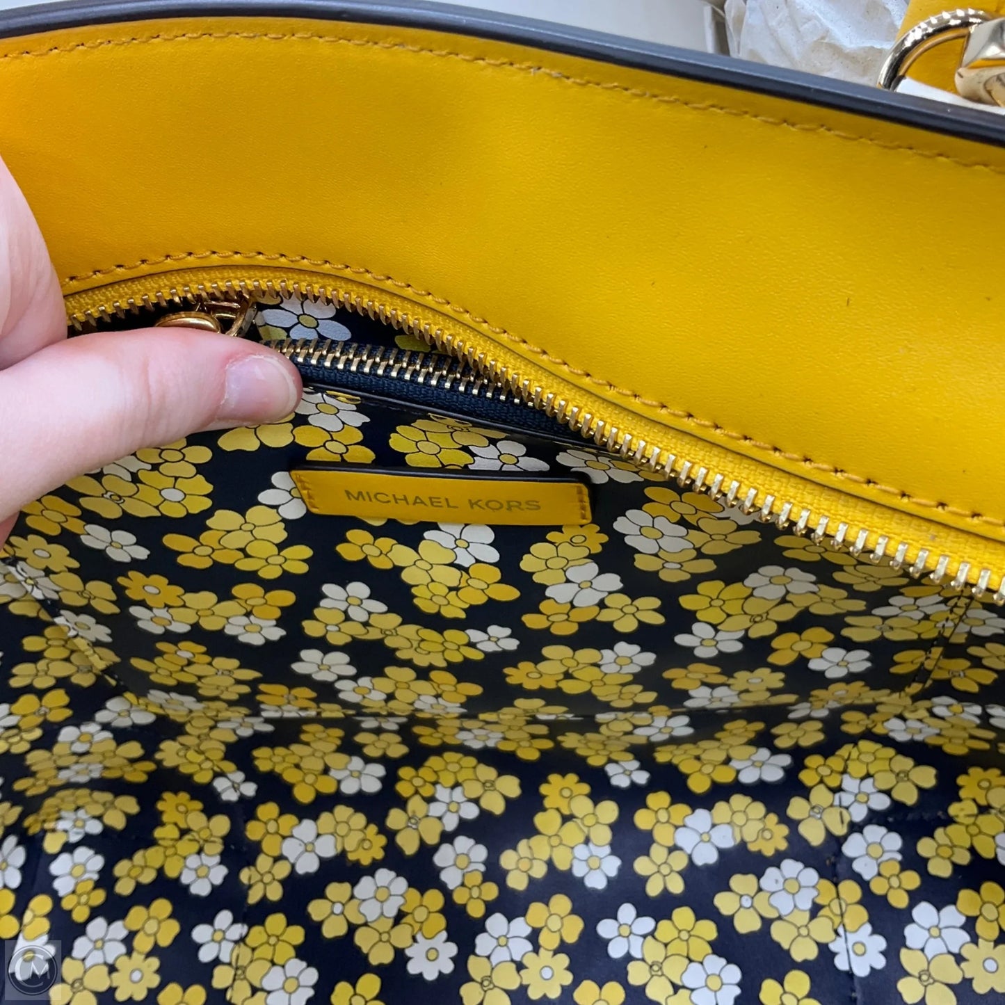 Handbag Designer By Michael Kors, Size: Large