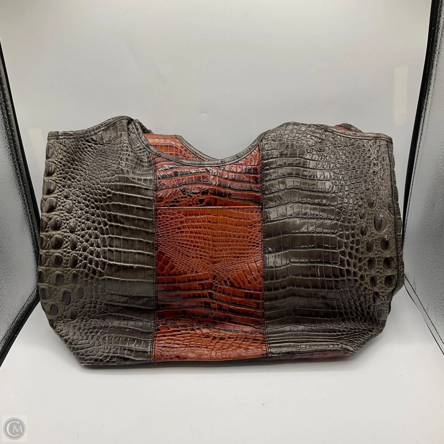 Handbag Designer By Brahmin, Size: Large