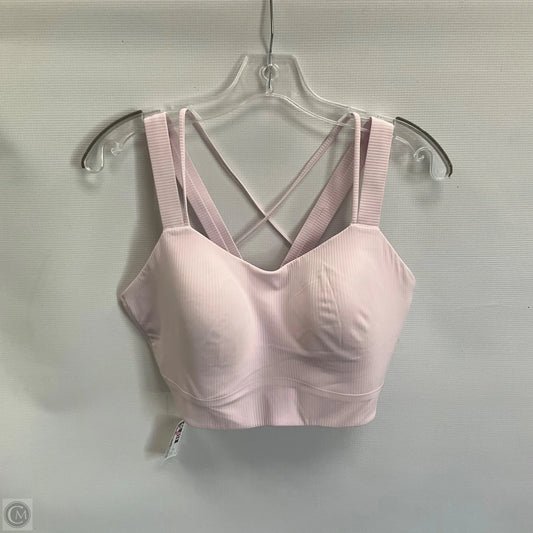 Athletic Bra By Lululemon In Pink, Size: 12