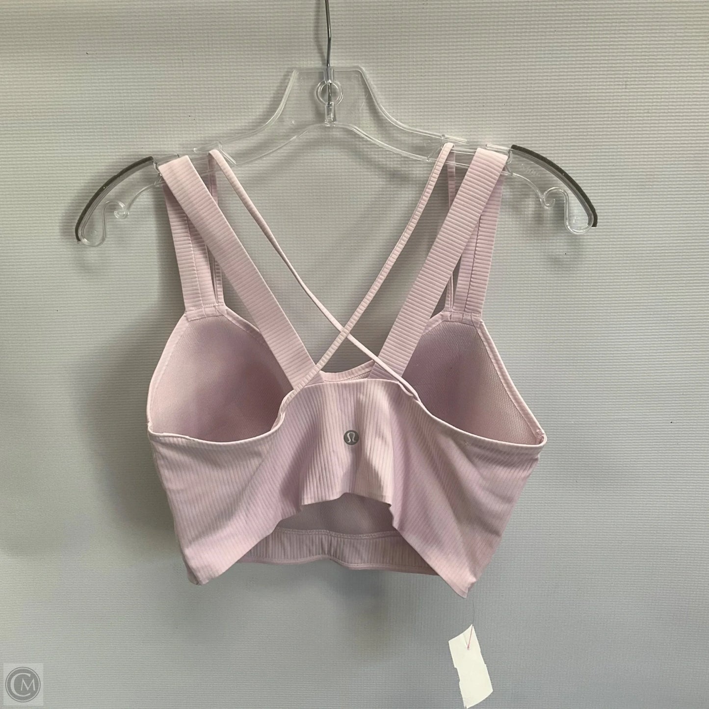 Athletic Bra By Lululemon In Pink, Size: 12