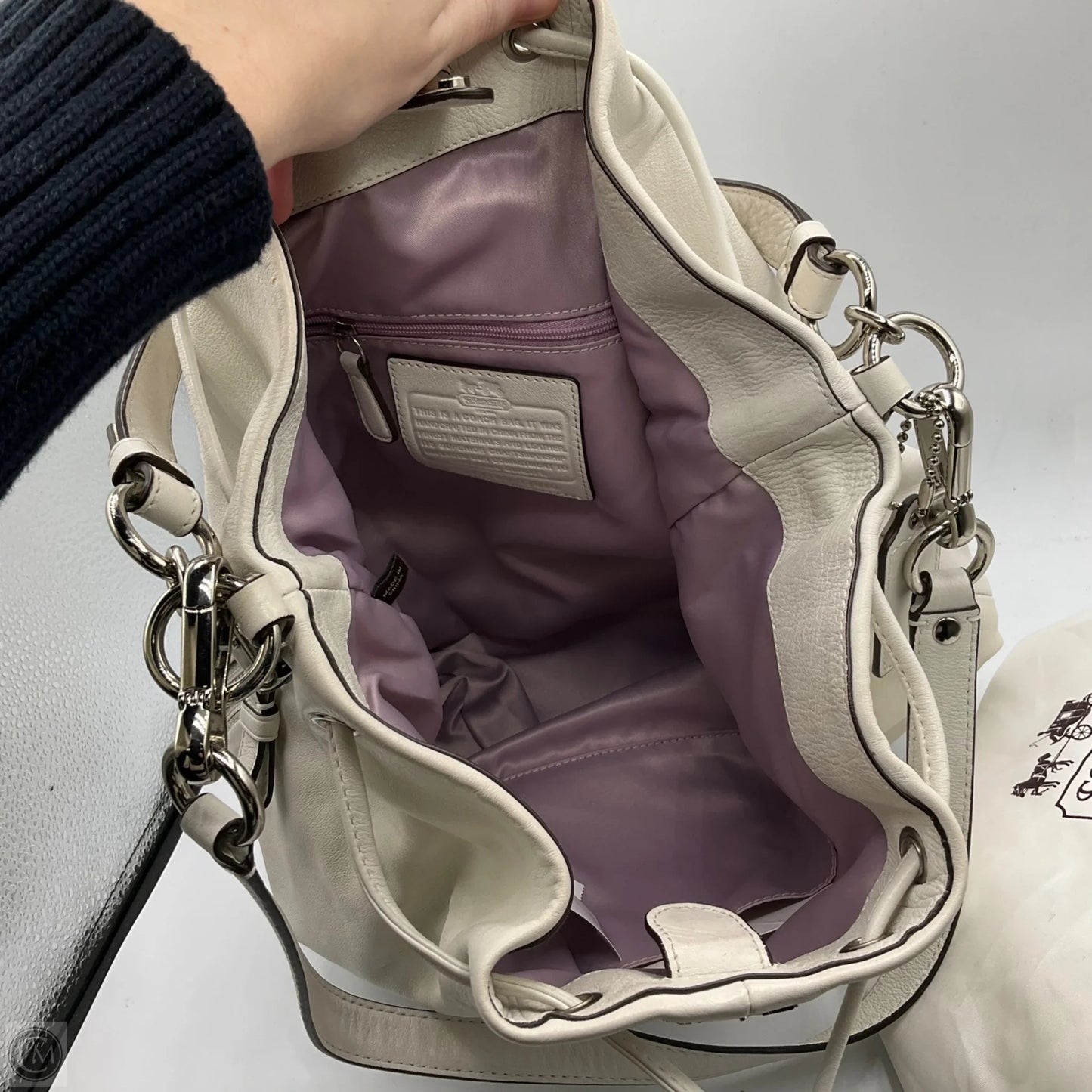 Handbag Designer By Coach, Size: Large