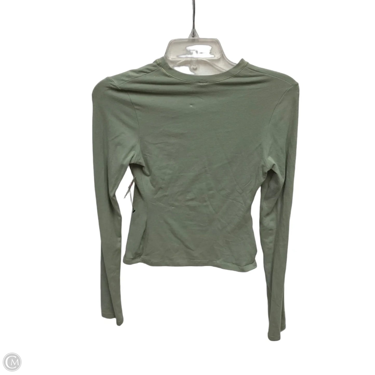 Top Long Sleeve By Skims In Green, Size: S