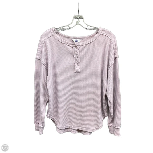 Top Long Sleeve By Joy Lab In Purple, Size: Xxs
