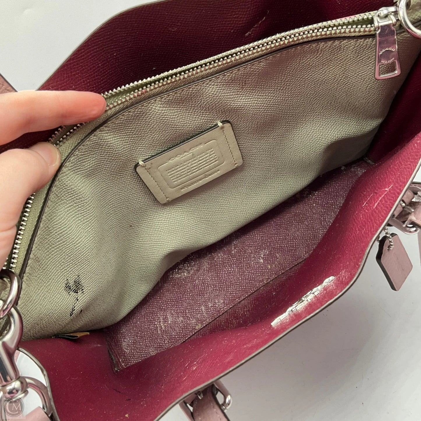 Crossbody Designer By Coach, Size: Small