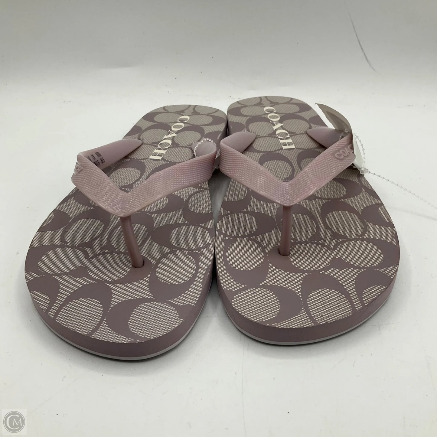 Sandals Designer By Coach In Purple, Size: 9
