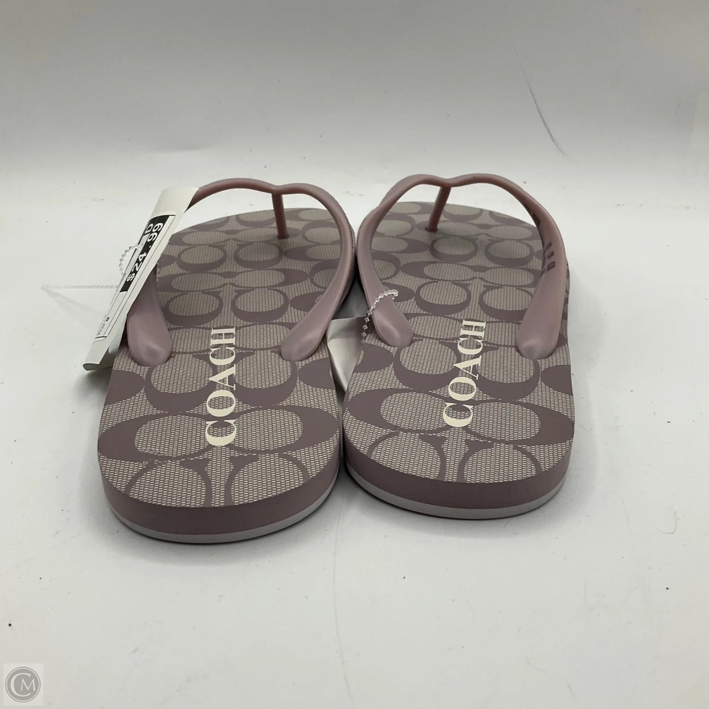 Sandals Designer By Coach In Purple, Size: 9