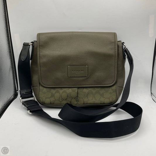 Crossbody Designer By Coach, Size: Medium