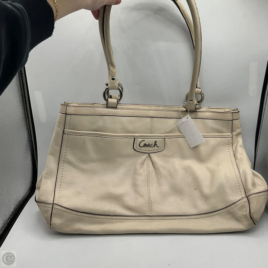 Handbag Designer By Coach, Size: Large