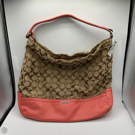 Handbag Designer By Coach, Size: Large