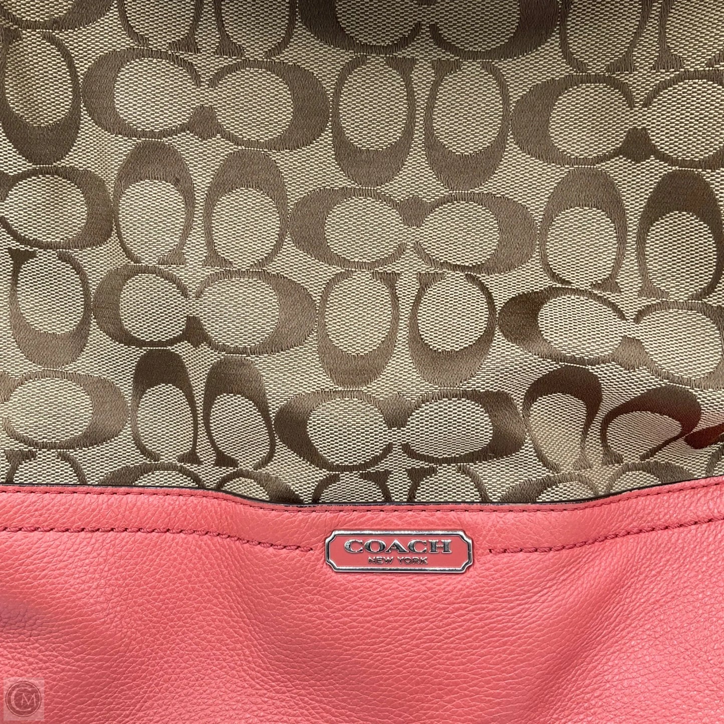 Handbag Designer By Coach, Size: Large