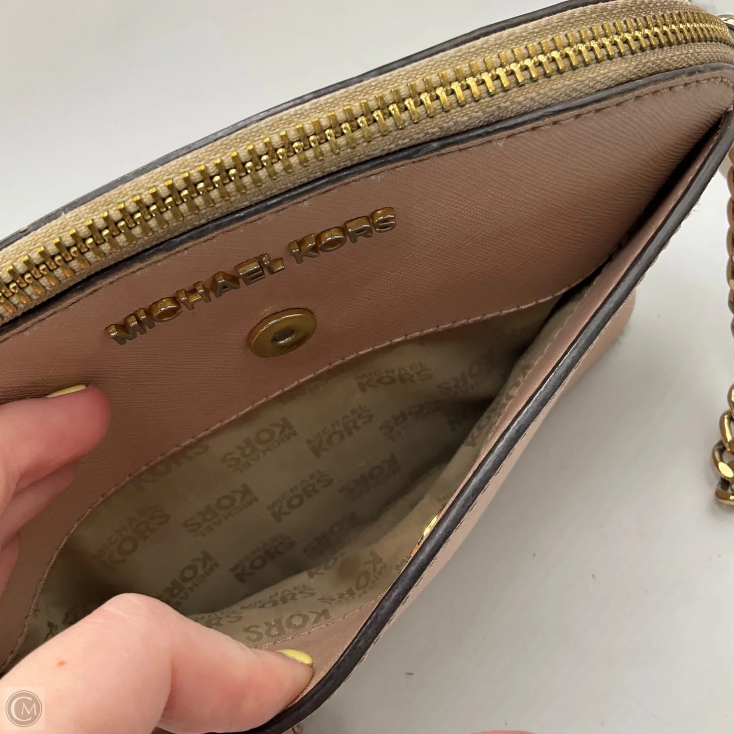Crossbody Designer By Michael Kors, Size: Small