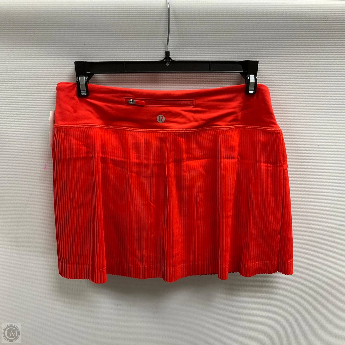 Athletic Skort By Lululemon In Red, Size: 8