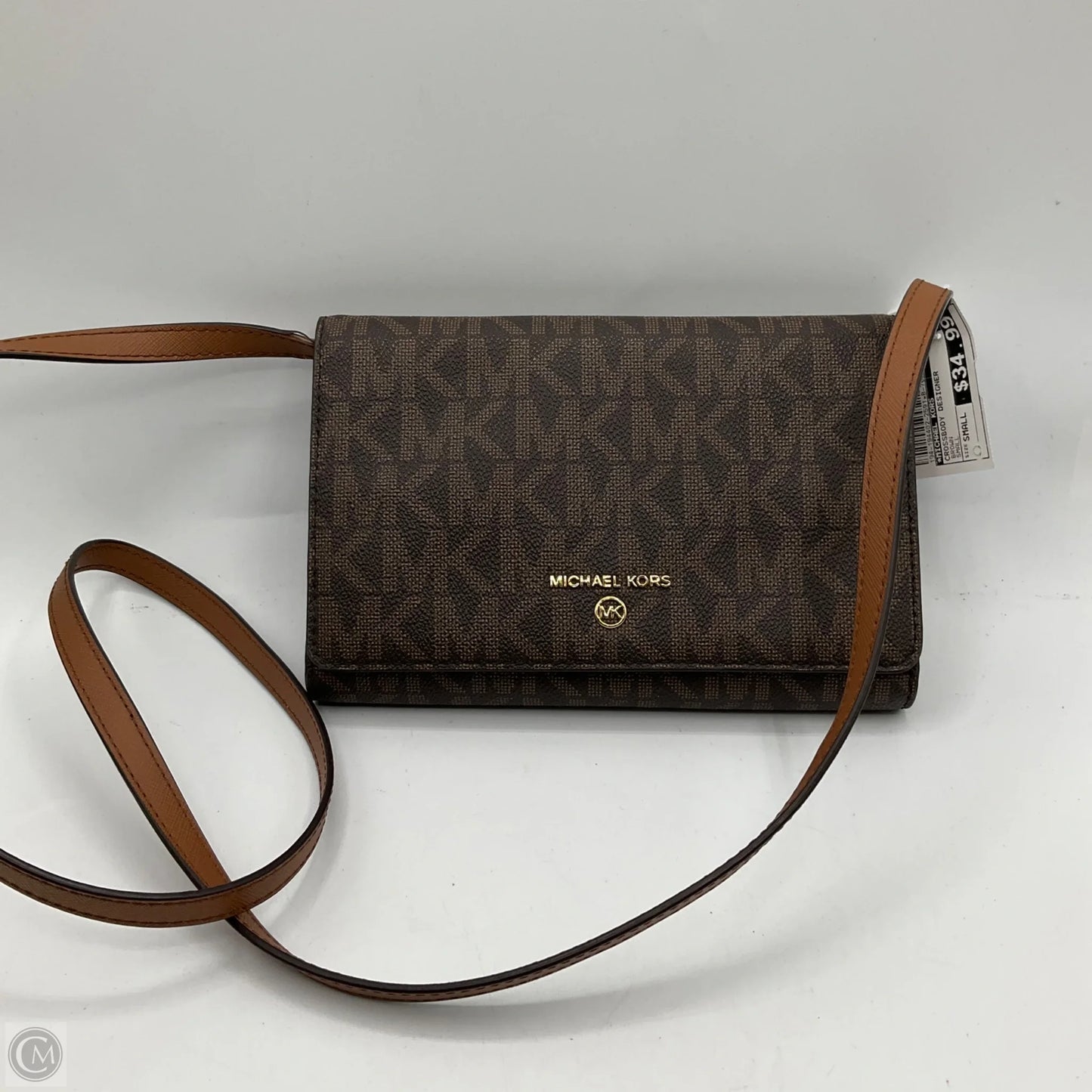 Crossbody Designer By Michael Kors, Size: Small