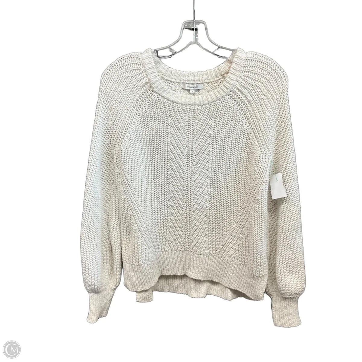Sweater By Madewell In Cream, Size: S