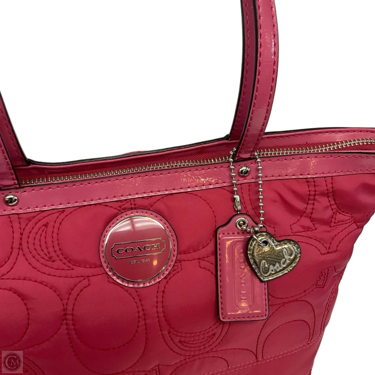 Handbag Designer By Coach, Size: Medium