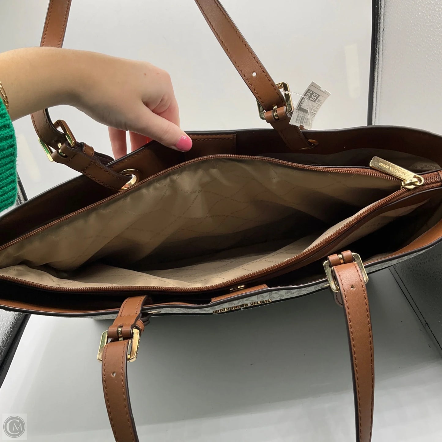 Handbag Designer By Michael Kors, Size: Large