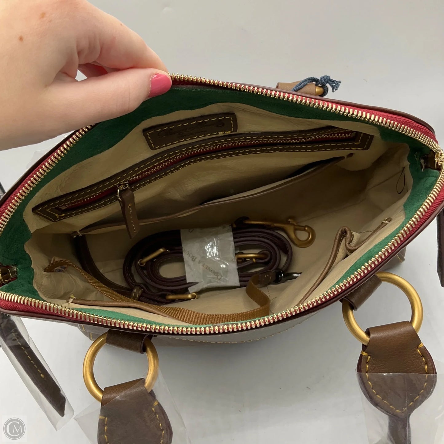 Crossbody Designer By Dooney And Bourke, Size: Large