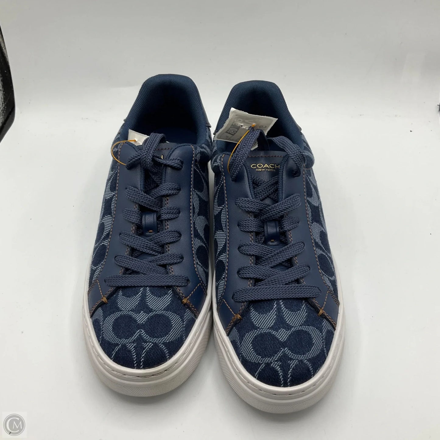 Shoes Designer By Coach In Blue, Size: 8