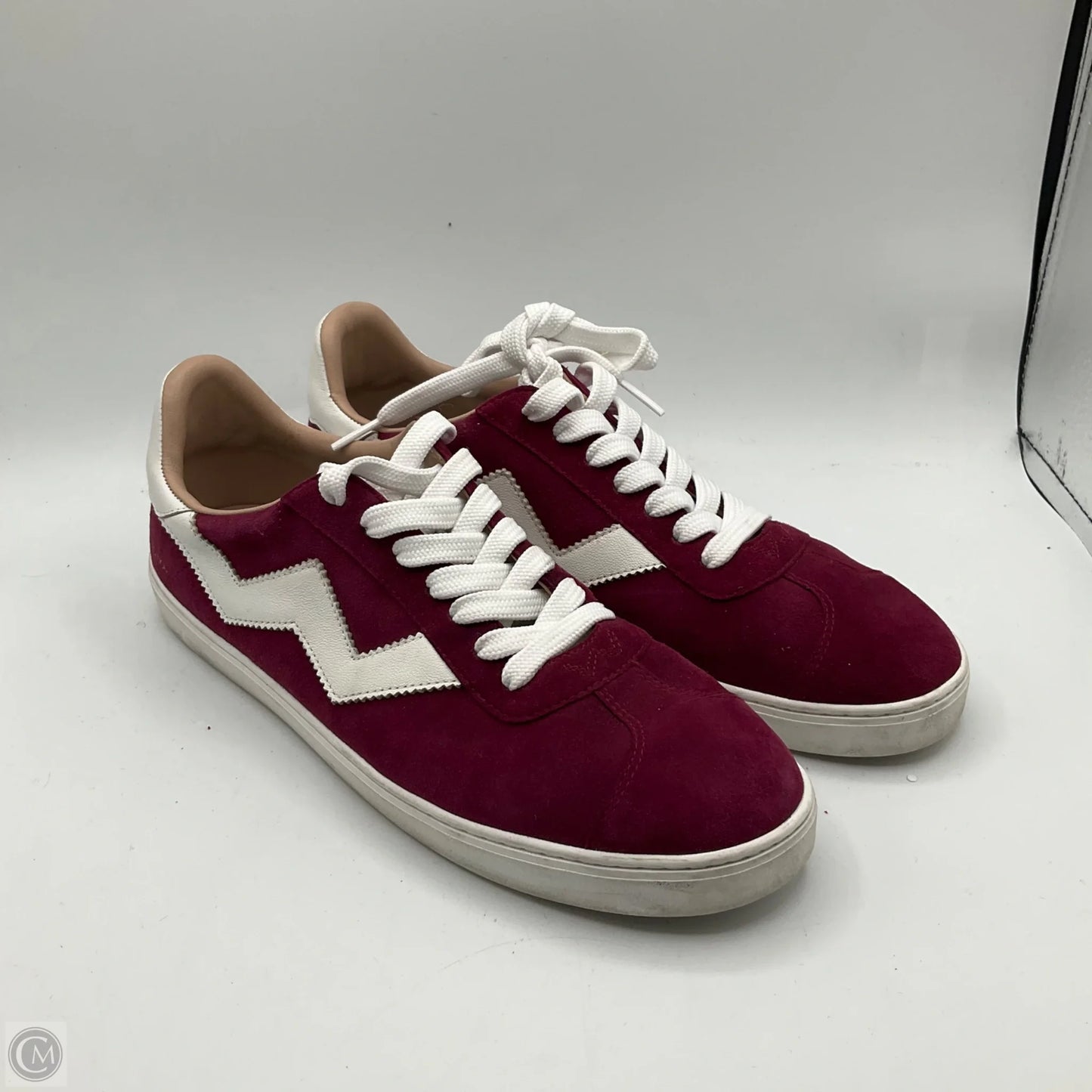 Shoes Designer By Stuart Weitzman In Maroon, Size: 8