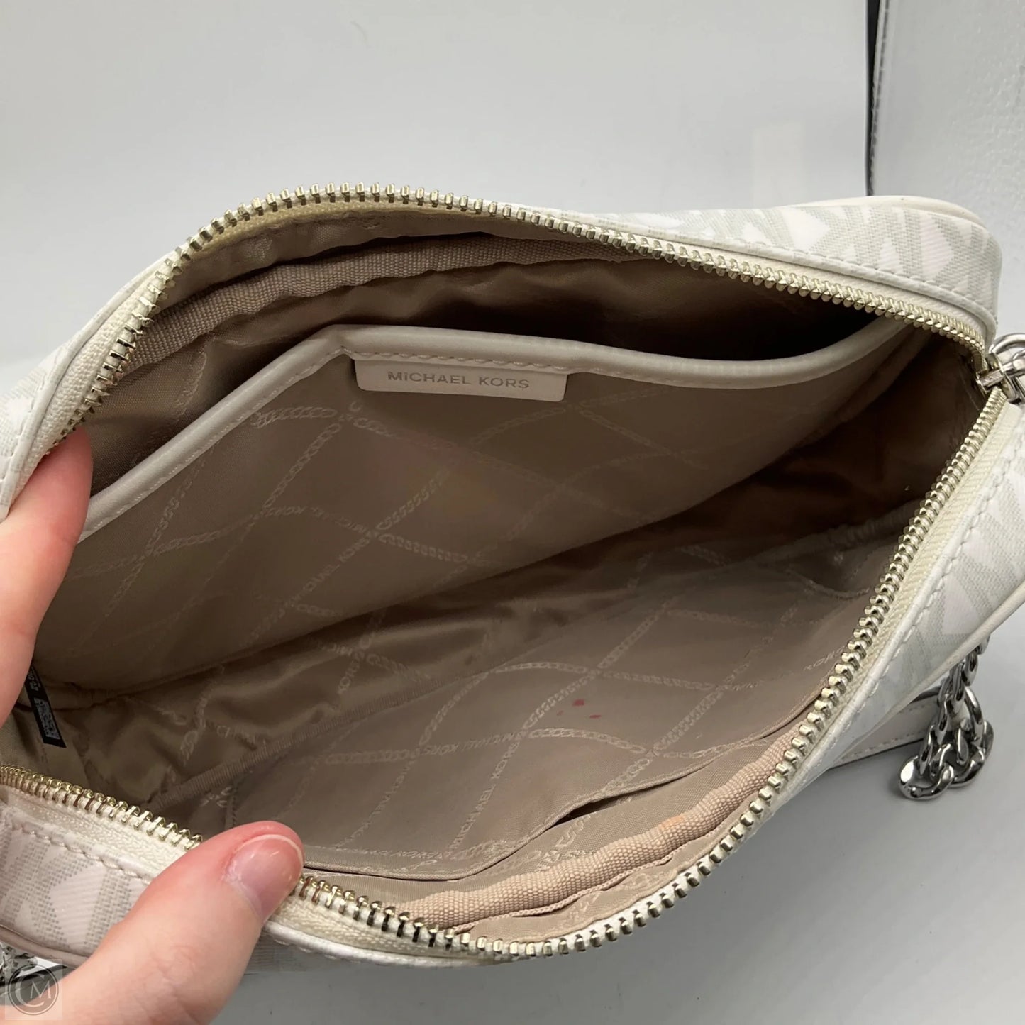 Handbag Designer By Michael Kors, Size: Medium