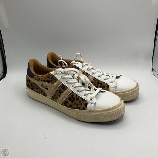 Shoes Sneakers By Gola In Animal Print, Size: 8