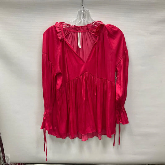 Top By Anthropologie In Pink, Size: XXS