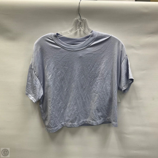 Top Short Sleeve By Vuori In Blue, Size: M