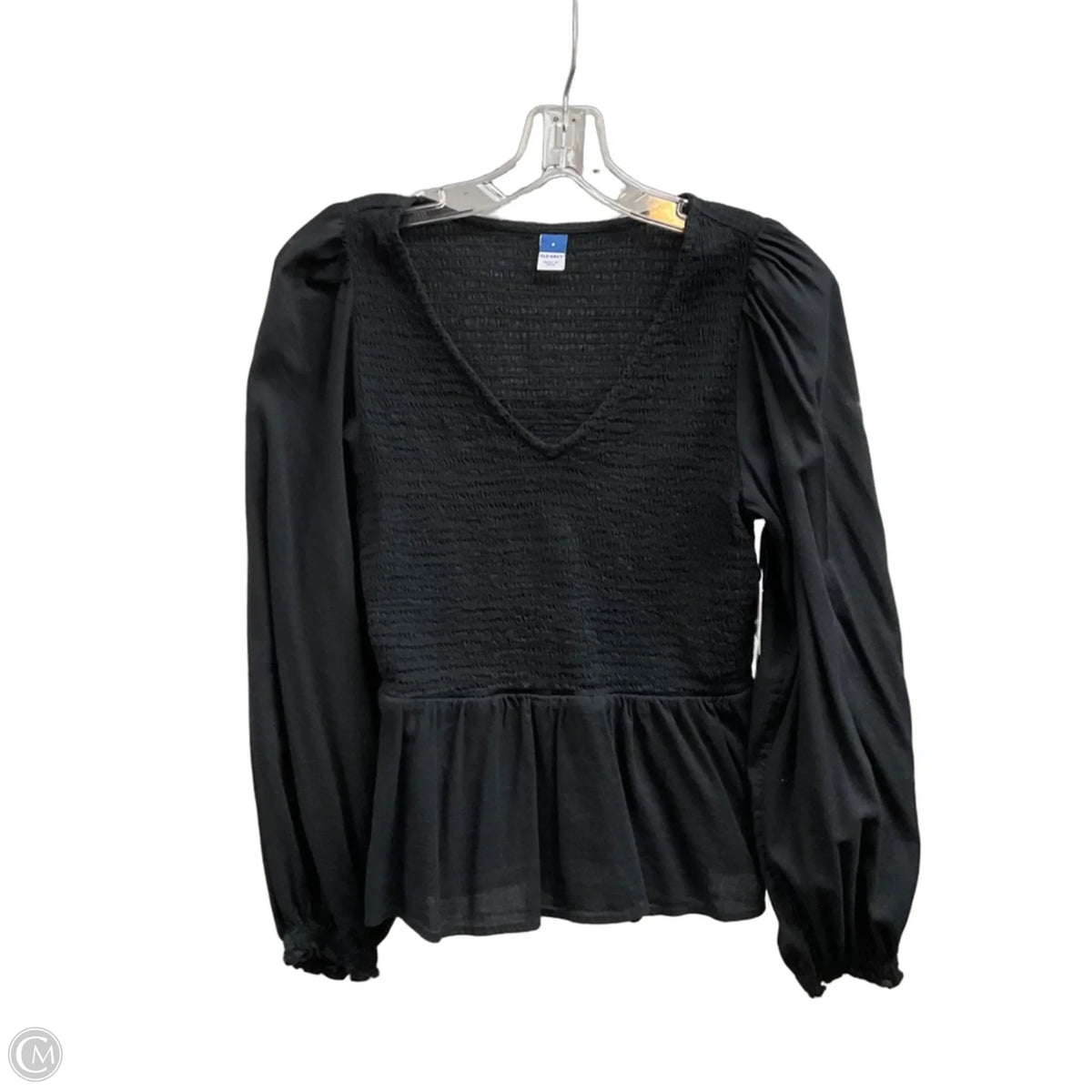 Top Long Sleeve By Old Navy In Black, Size: S