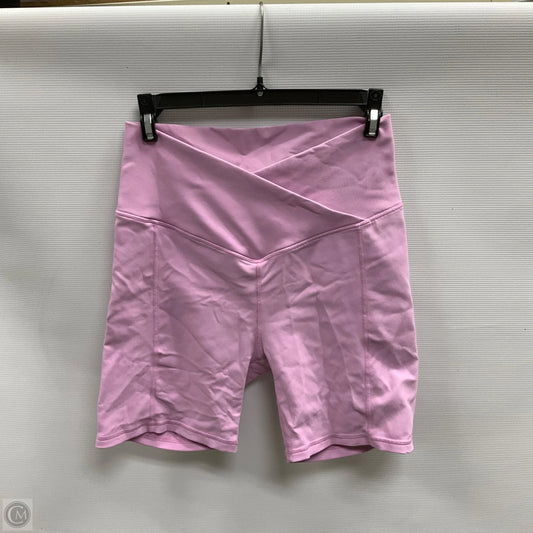Athletic Shorts By Wilo In Pink, Size: L