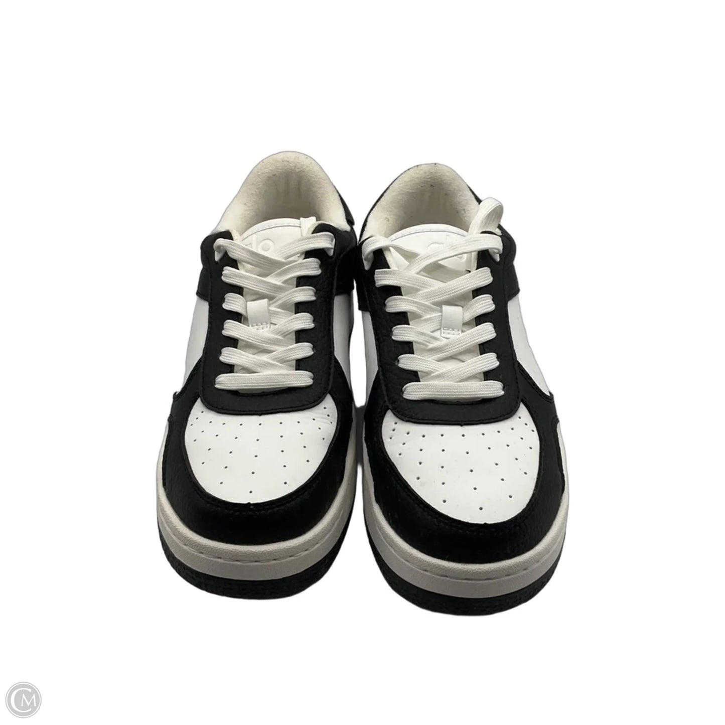 Shoes Sneakers By Alo In Black & White, Size: 7