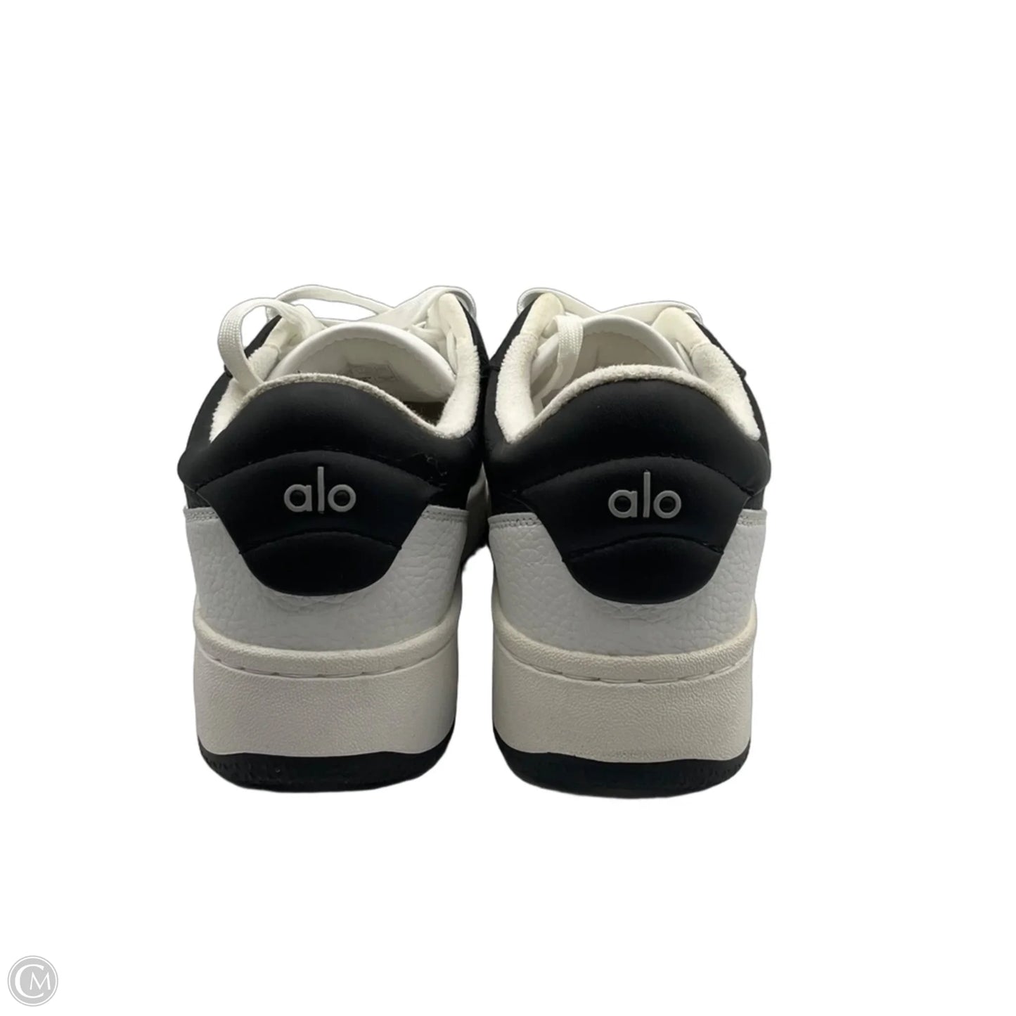 Shoes Sneakers By Alo In Black & White, Size: 7