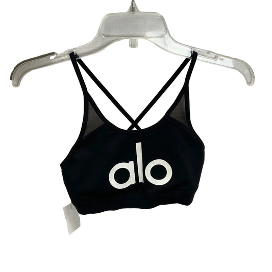 Athletic Bra By Alo In Black, Size: S